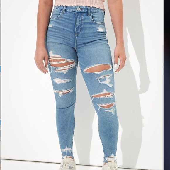American Eagle Outfitters Denim - American Eagle Hi-Rise Curvy Jegging Size 8